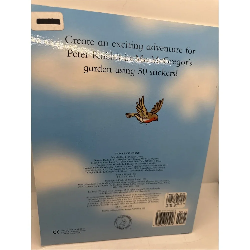 Peter Rabbit's Garden Adventure Peter Rabbit and‎ Friends A Sticker Adventure